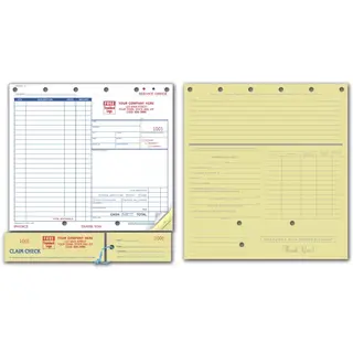 Service Order Forms & Claim Check