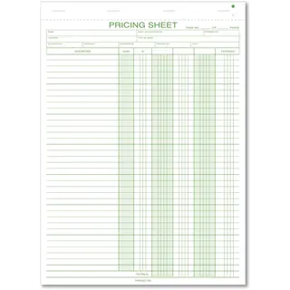 235 - Pricing Estimate Pads