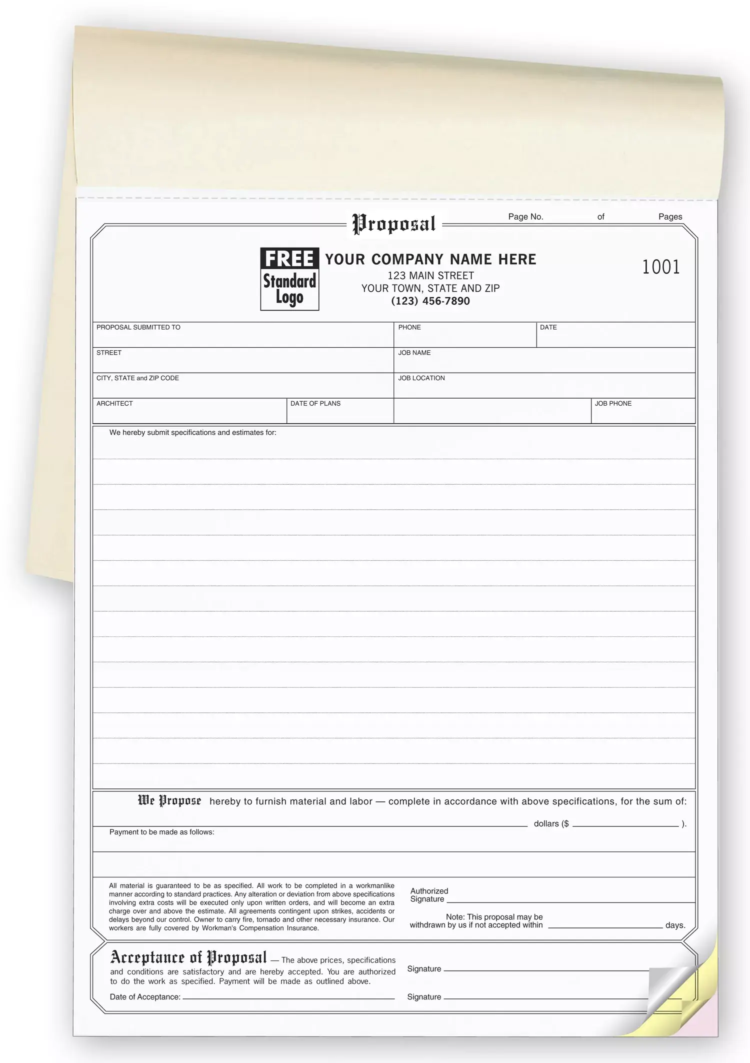118B - Business Proposal Books
