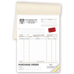 87 - Purchase Order Books with Confirmation Labels