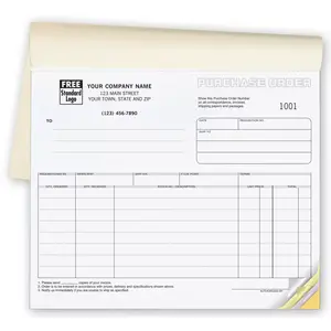 91B - Custom Printed Purchase Order Books