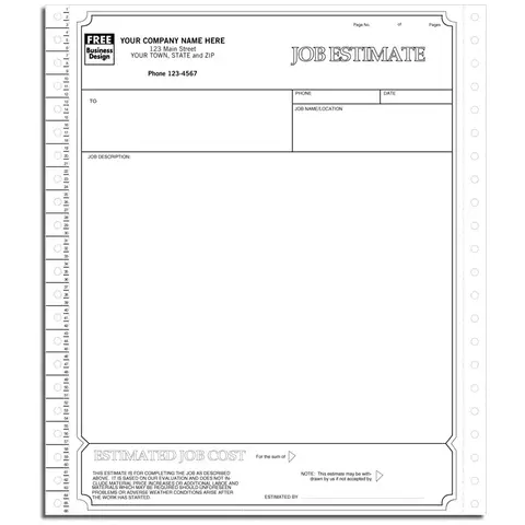 9255 - Continuous Job Estimates