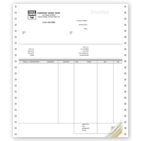 9088 - Peachtree Continuous Invoices