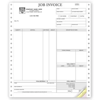 9251 - Continuous Job Invoice