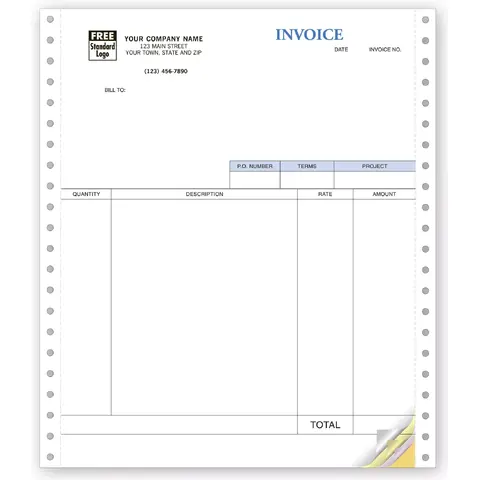 13050 - Continuous QuickBooks® Service Invoices
