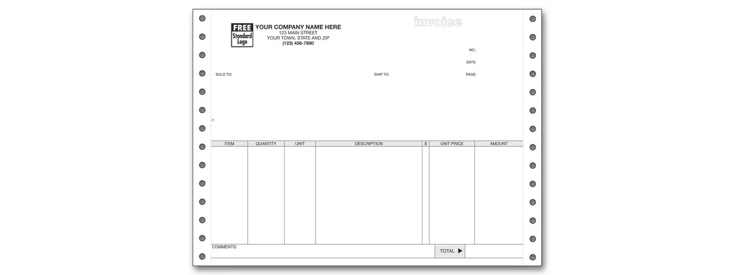 13062 - Short Continuous Invoices