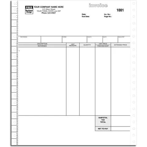 13159 - Continuous Service Invoices for DacEasy