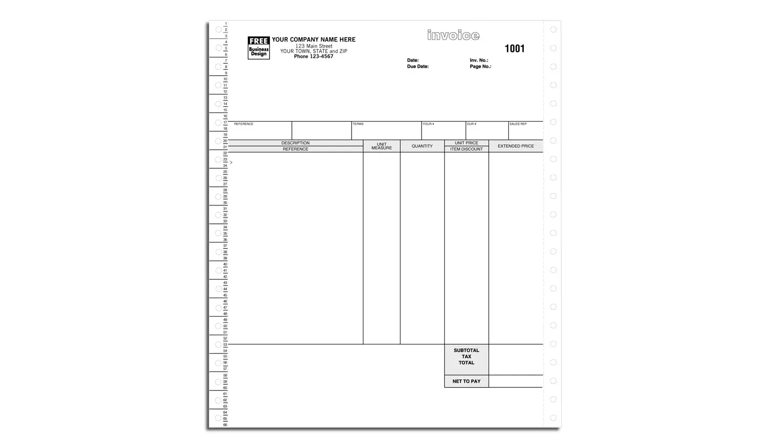 13159 - Continuous Service Invoices for DacEasy