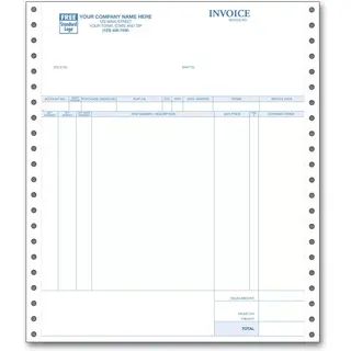 13386 - Continuous Redwing® Compatible Invoices