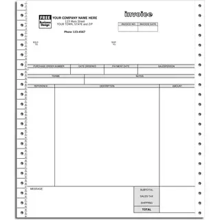 13189 - Continuous Service Invoices for One-Write Plus Software
