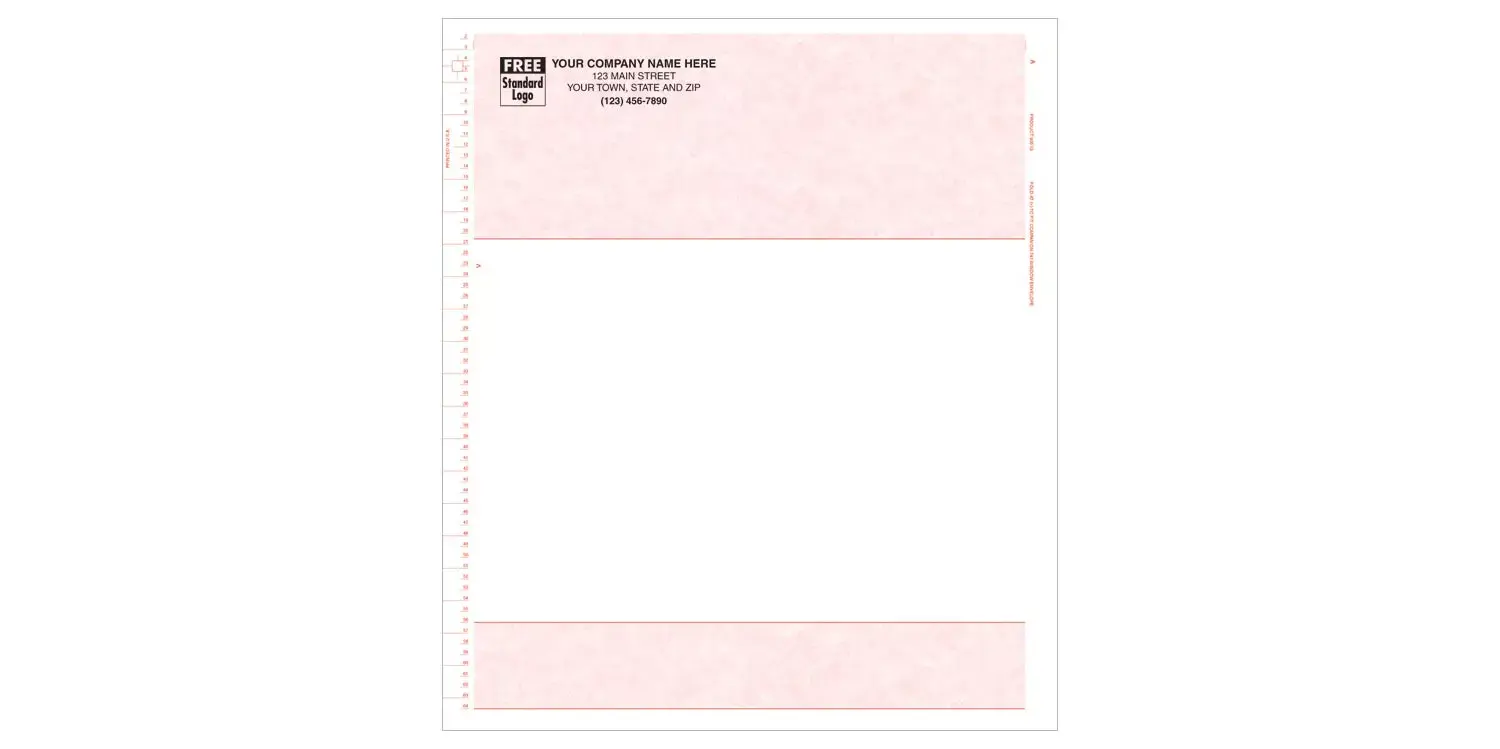 9051G - Dot Matrix Business Forms For Multiple Uses