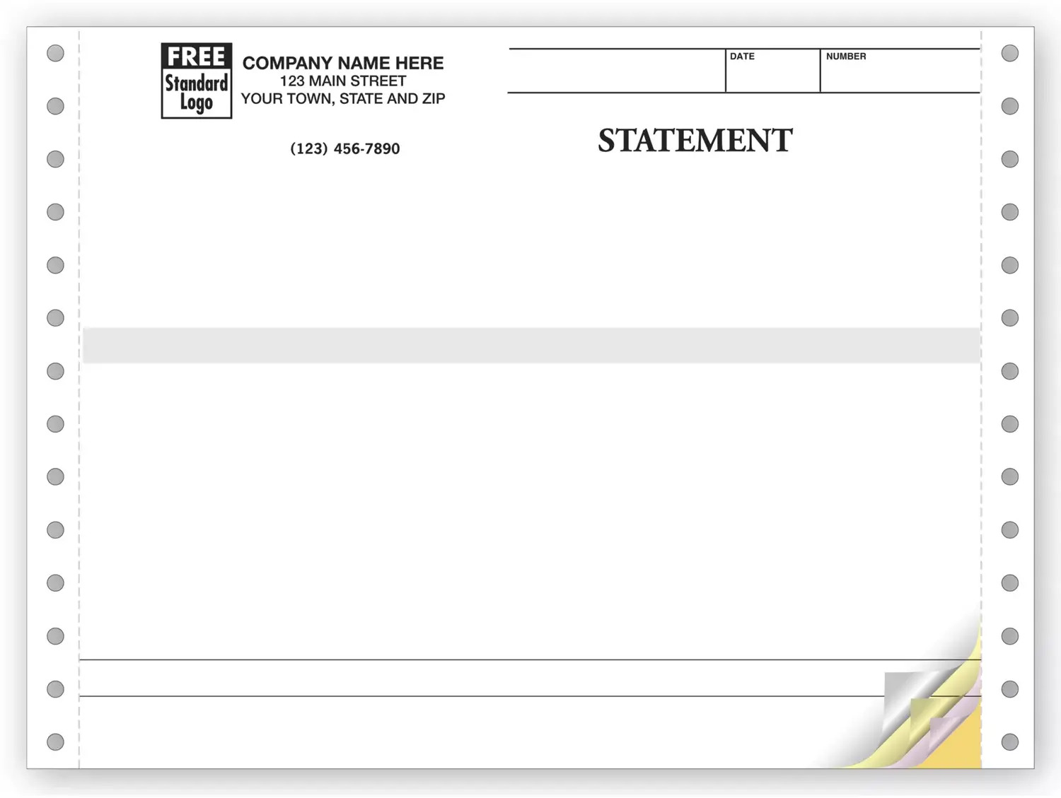 9050 - Compact Continuous Multipurpose Business Forms