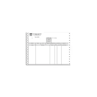 9158 - Compact Continuous Pacioli Multipurpose Business Forms, Quadruplicate