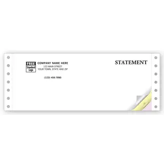 9328 - Small Continuous Multipurpose Business Forms, Duplicate