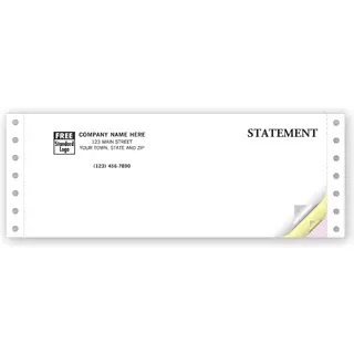 9328 - Small Continuous Multipurpose Business Forms, Duplicate