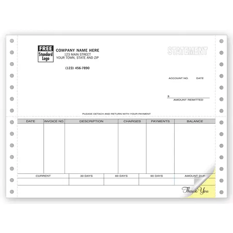 9066 - Compact Continuous Statements for ACCPAC Software