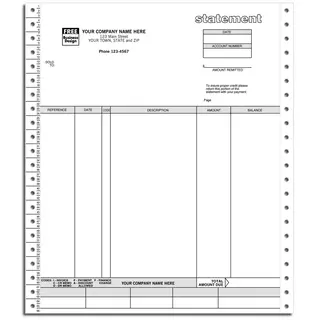 9226 - Continuous Statements for Solomon Software - Duplicate Format