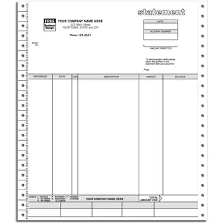 9226 - Continuous Statements for Solomon Software - Duplicate Format