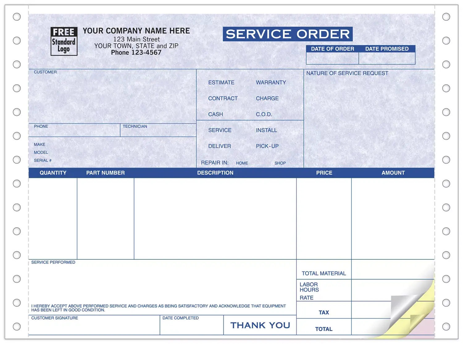 13183G - Continuous Work Orders