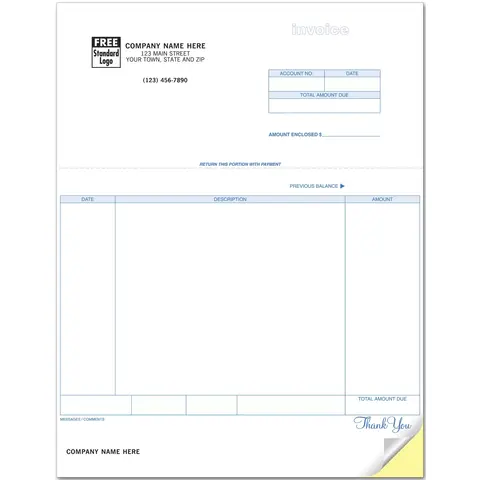 General Laser Invoices