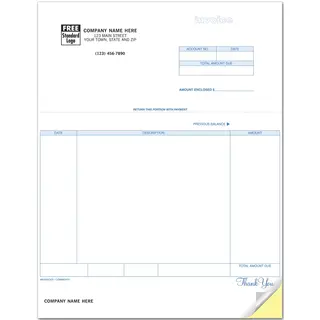 General Laser Invoices