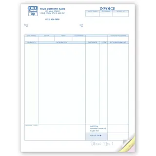 General Laser Invoices