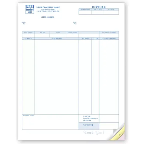 General Laser Invoices