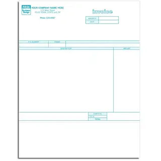General Computer Invoices - Laser