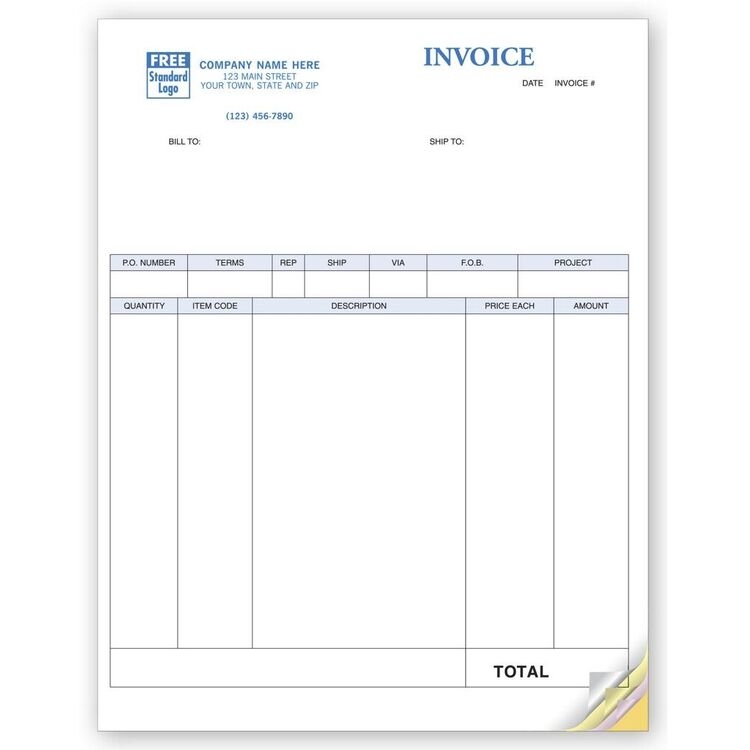 Laser Classic QuickBooks® Product Invoices