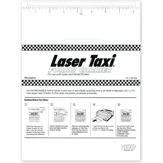  Laser Taxi Sheets