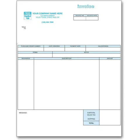 Laser Service Invoices Online