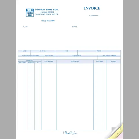 Laser Product Invoices for BusinessWorks Software