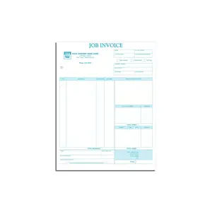 Laser Job Invoices - Professional and Detailed