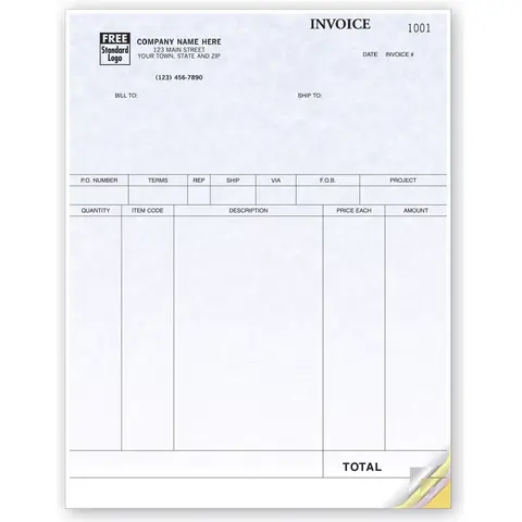 QuickBooks® Laser Product Invoices