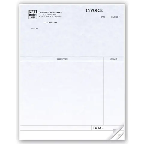 QuickBooks® Professional Laser Invoices