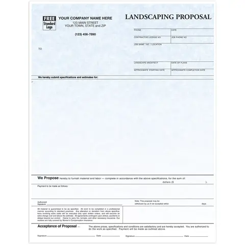 Laser Landscaping Proposals