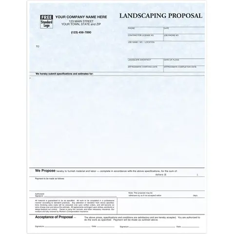 Laser Landscaping Proposals