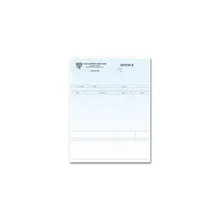 Laser Service Invoices Compatible with Peachtree - Parchment Color Background