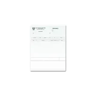 Laser Product Invoices with Parchment Color Background