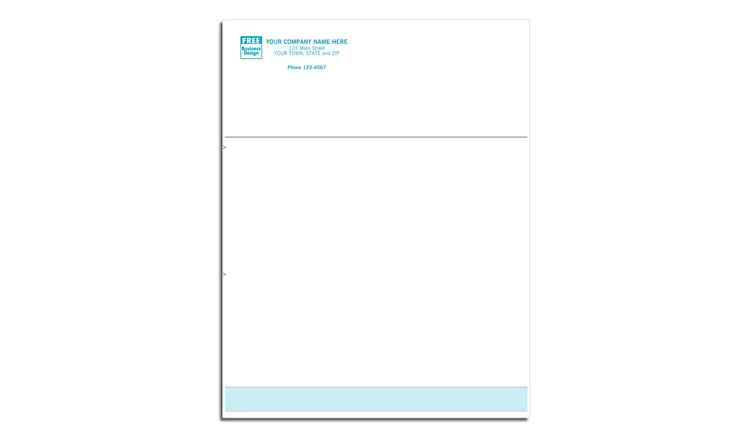 Computer Forms for Laser Printers