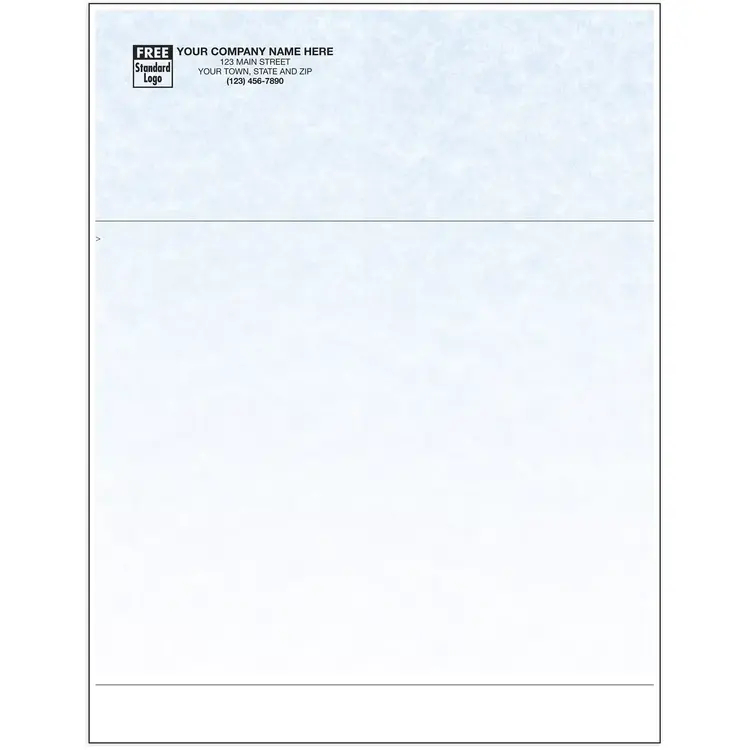 9124G - Laser Forms with Color Background