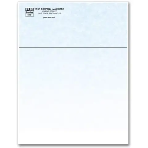 Laser Business Forms with Logo