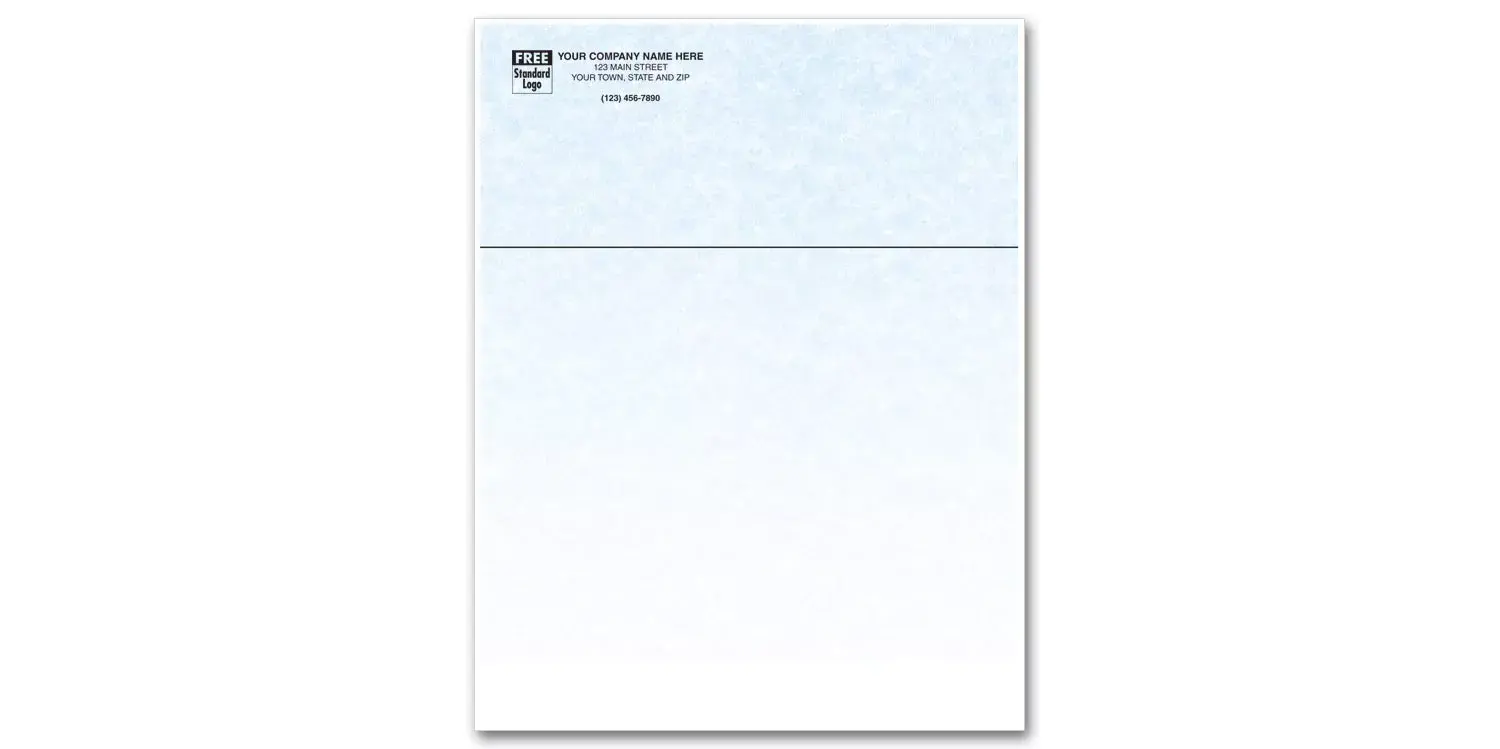 Laser Business Forms with Logo
