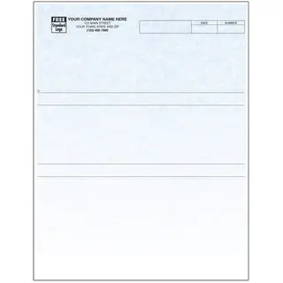 Custom Printed Business Forms with Logo