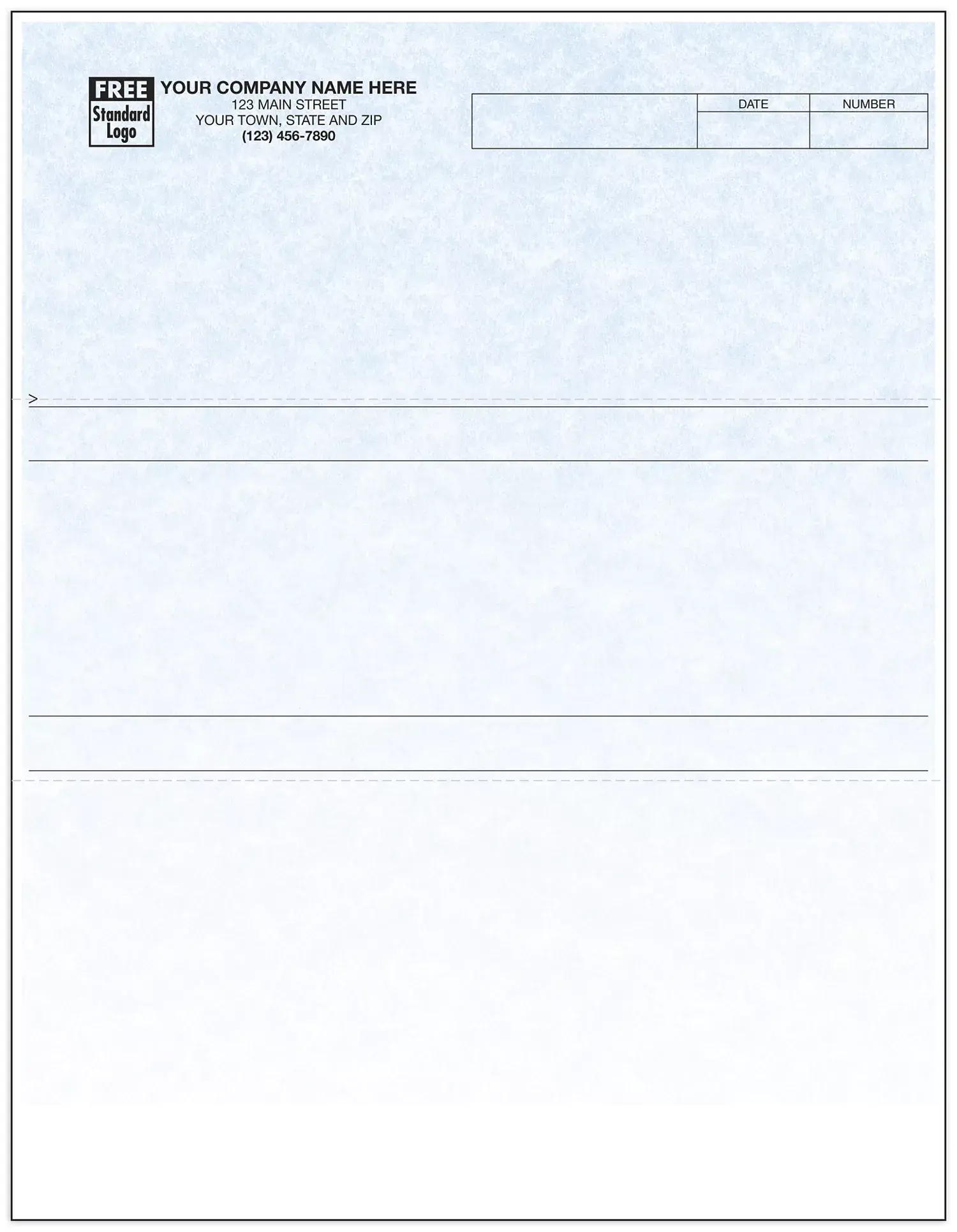 Custom Printed Business Forms with Logo