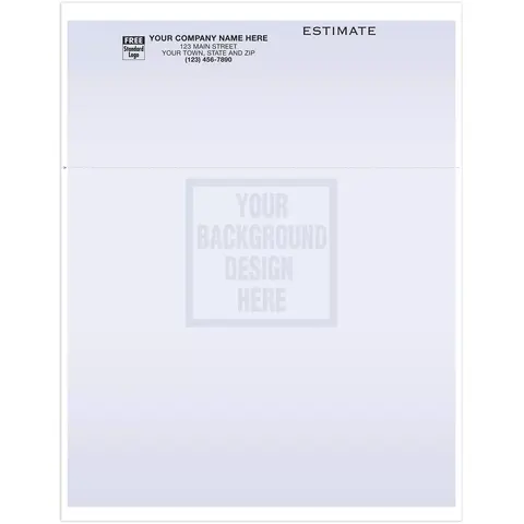 13624T - Pre-Perforated Computer Business Forms