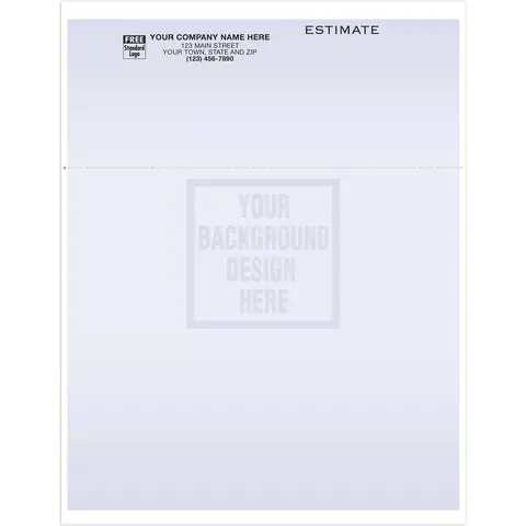 13624T - Pre-Perforated Computer Business Forms