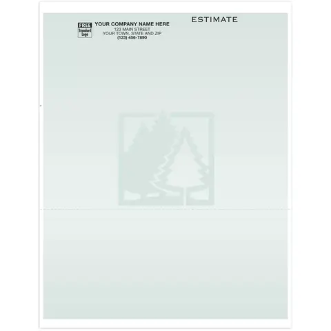 Custom printed blank computer forms for your business