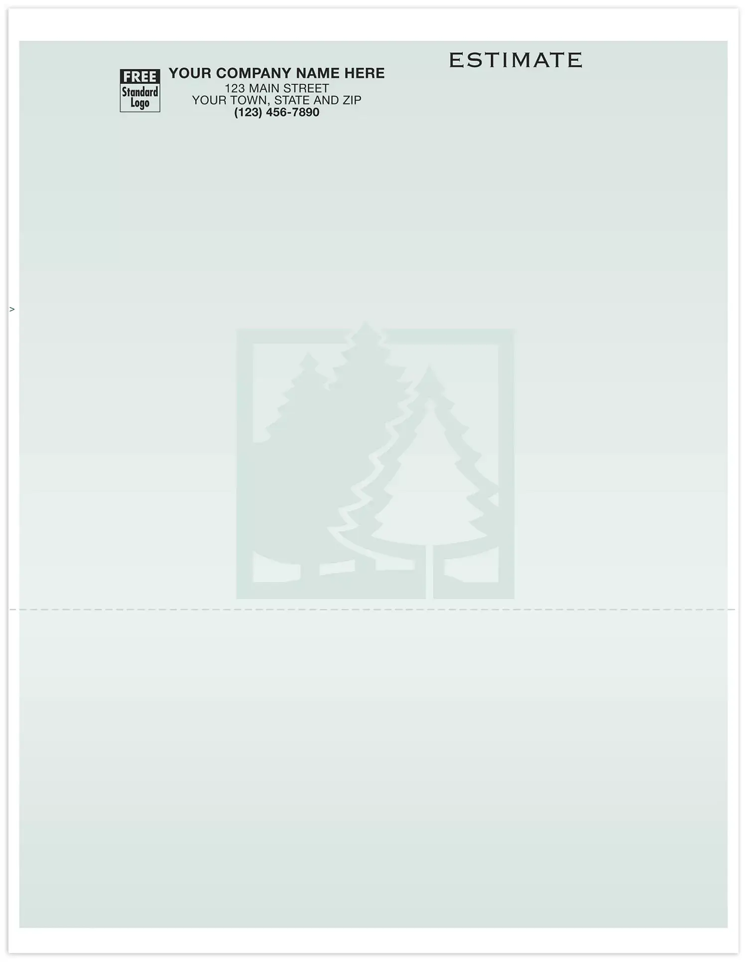Custom printed blank computer forms for your business