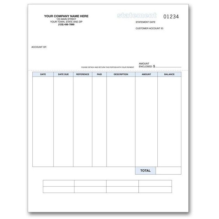 Sage 50 Accounting Laser Statements